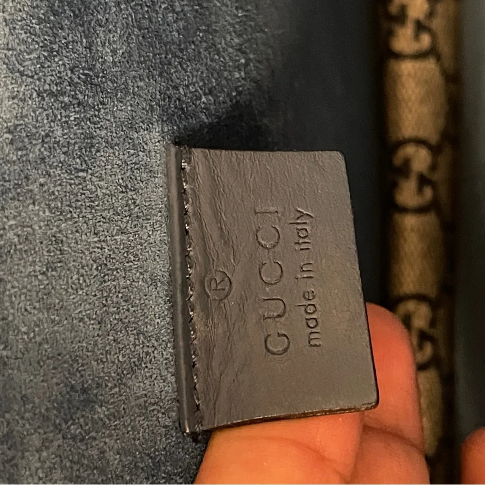 Gucci Dionysus GG Supreme Blooms Shoulder Bag Suede Interior Authentic - Picture 13 of 15